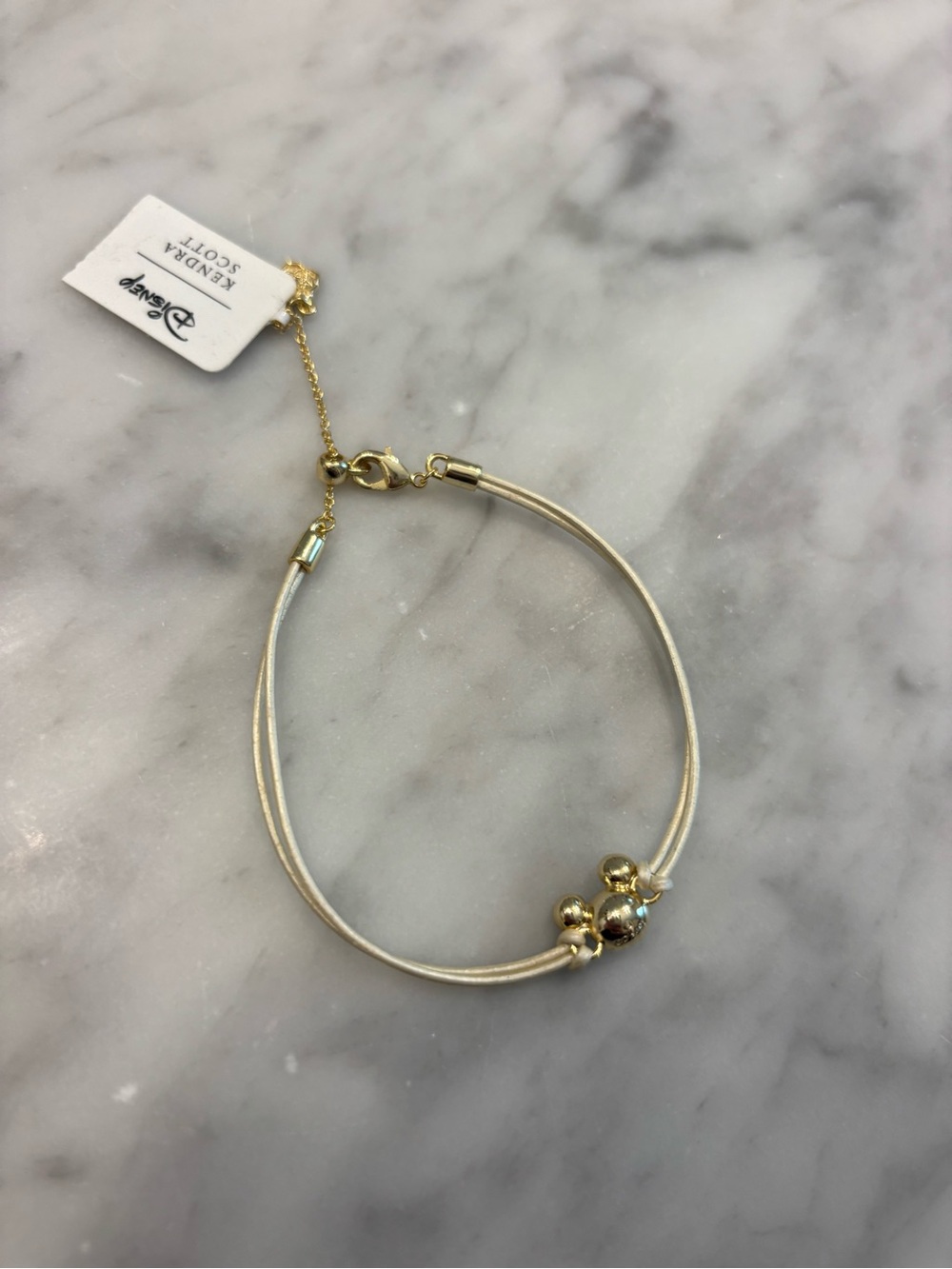 Kendra Scott Gold Minnie Cord Bracelet - Picture 2 of 3